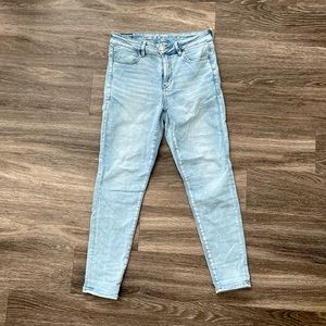American Eagle Ne(x)t Level Stretch Hi Rise Jeggings Size 8 Short